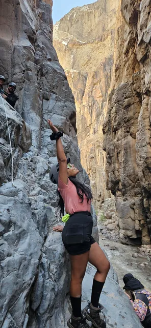 Escalada en el cañón